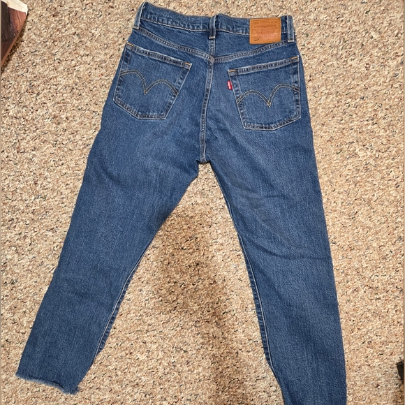 levis 501 cropped jeans - Picture 3 of 4